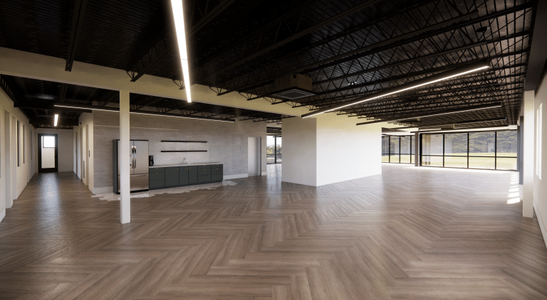 interior of office at Site Prep
